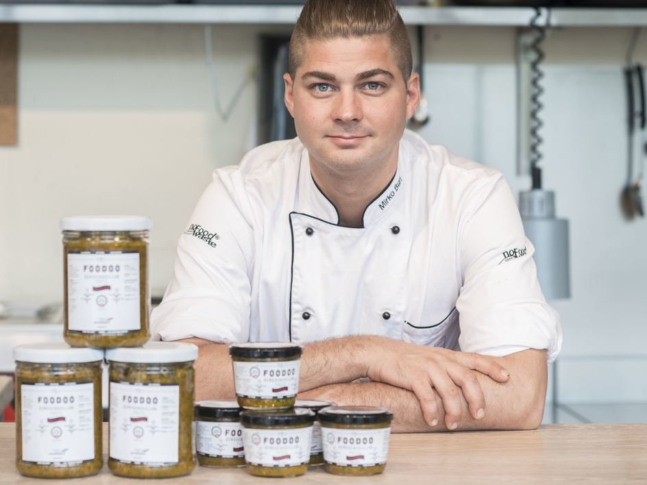 Interne Seite: Mirko Buri, Koch und Betreiber des ersten Food-Waste-Restaurants